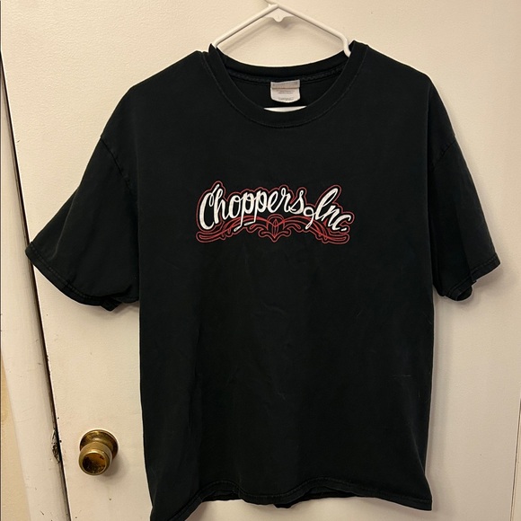 Choppers Inc Black T-Shirt Large Vintage